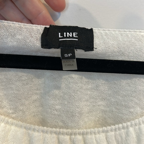 Line the Label Padma Luxe Off Shoulder Cream Top - Picture 4 of 7